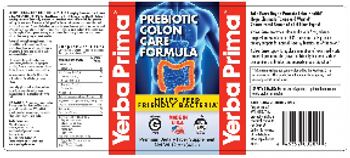 Yerba Prima Prebiotic Colon Care Formula - premium fiber supplement