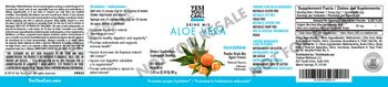 Yes You Can! Aloe Vera Drink Mix Tangerine - supplement