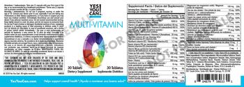 Yes You Can! Multi-Vitamin - supplement