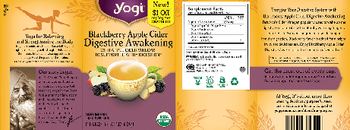 Yogi Blackberry Apple Cider Digestive Awakening - herbal supplement