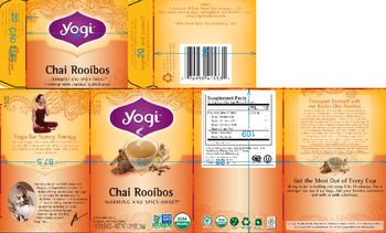 Yogi Chai Rooibos - herbal supplement