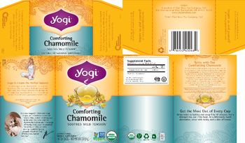 Yogi Comforting Chamomile - herbal supplement