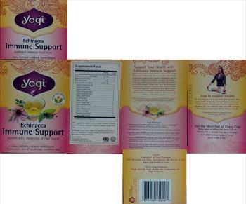 Yogi Echinacea Immune Support - herbal supplement