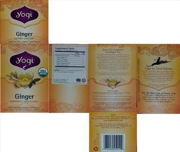 Yogi Ginger - herbal supplement