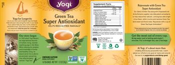Yogi Green Tea Super Antioxidant - herbal supplement