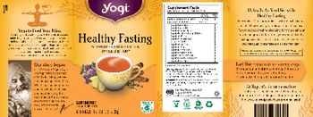 Yogi Healthy Fasting - herbal supplement