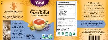 Yogi Honey Lavender Stress Relief - herbal supplement