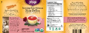 Yogi Soothing Rose Hibiscus Skin DeTox - herbal supplement