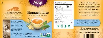 Yogi Stomach Ease - herbal supplement