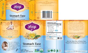 Yogi Stomach Ease - herbal supplement