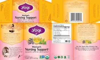 Yogi Woman's Nursing Support - herbal supplement