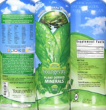 Youngevity Plant Derived Minerals - supplement