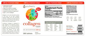 Youtheory Collagen 6,000 mg + Biotin - supplement