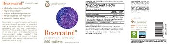 Youtheory Resveratrol Advanced Formula - supplement