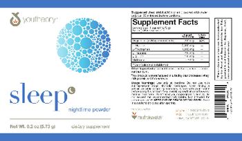 Youtheory Sleep Nighttime Powder - supplement