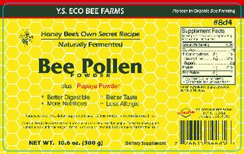 Y.S. Eco Bee Farms Bee Pollen Powder - supplement