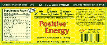 Y.S. Eco Bee Farms Positive Energy - supplement