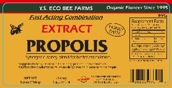 Y.S. Eco Bee Farms Propolis Extract - supplement