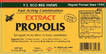 Y.S. Eco Bee Farms Propolis Extract - supplement