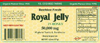 Y.S. Eco Bee Farms Royal Jelly in Honey 50,000 mg - supplement