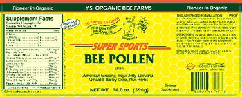 Y.S. Organic Bee Farms Super Sports Bee Pollen - supplement