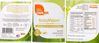 Zahler AccuVision - supplement