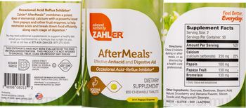 Zahler AfterMeals - supplement