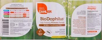 Zahler BioDophilus - supplement