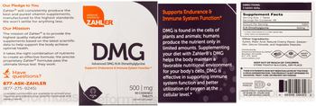 Zahler DMG 500 mg - supplement