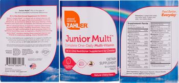 Zahler Junior Multi Natural Cherry Flavor - supplement