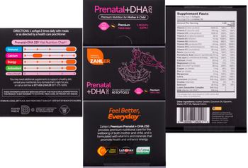 Zahler Prenatal+DHA 250 - supplement