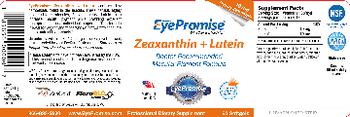 ZeaVision EyePromise Zeaxanthin + Lutein - professional supplement