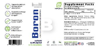 Zemvelo Boron - supplement