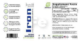 Zemvelo Iron - supplement