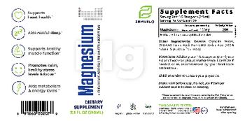 Zemvelo Magnesium - supplement