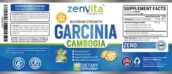 ZenVita Formulas Garcinia Cambogia - supplement