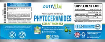 ZenVita Formulas Phytoceramides Extract from Rice - supplement
