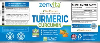 ZenVita Formulas Turmeric Curcumin - supplement