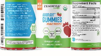 Zenwise Health Good Gut Gummies Strawberry Flavored - supplement