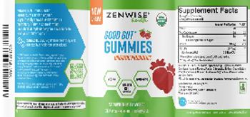 Zenwise Health Good Gut Gummies Strawberry Flavored - supplement
