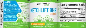 Zenwise Health Keto-Lift BHB Raspberry Lemonade - supplement