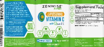 Zenwise Health Liposomal Vitamin C 1000 mg - supplement