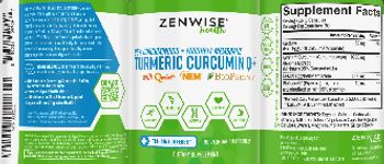 Zenwise Health Turmeric Curcumin Q+ - supplement
