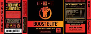 ZHOU Boost Elite - supplement