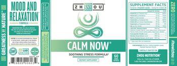ZHOU Calm Now - supplement