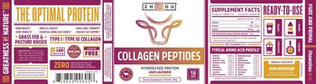 ZHOU Collagen Peptides Unflavored - supplement