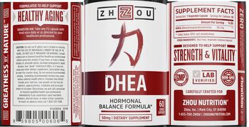 ZHOU DHEA 50 mg - supplement