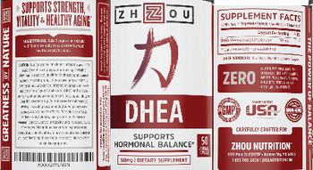 ZHOU DHEA 50 mg - supplement