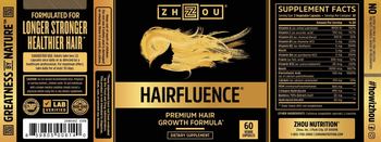 ZHOU Hairfluence - supplement
