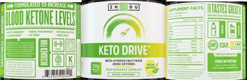 ZHOU Keto Drive Matcha Lemonade - supplement